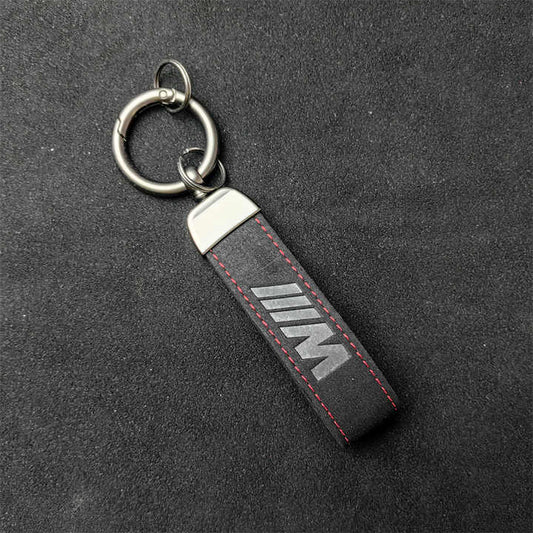 Wholesale Car Accessories Luxury Brand Car Logo Swedish Key Lanyard Key Ring for M AMG Sline BMW Mercedes Benz Toyota 