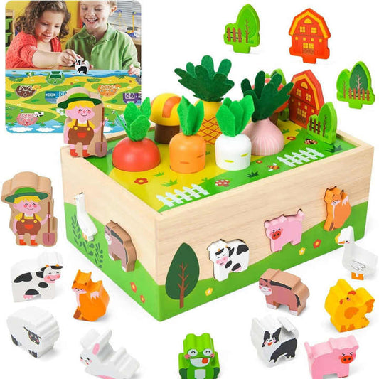 متعددة الوظائف خشبية طفل التعليم المبكر . Multifunctional Wooden Baby Early