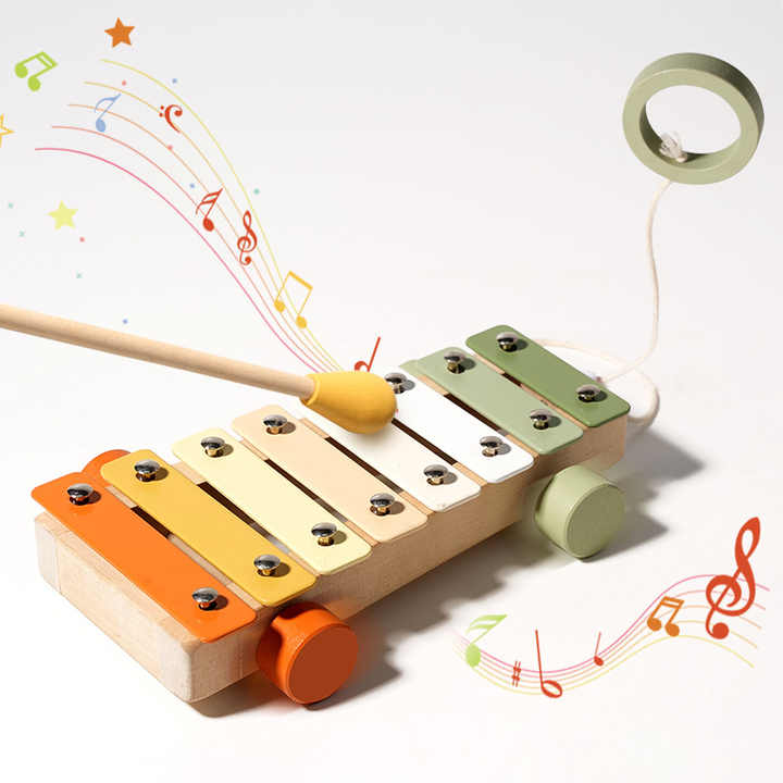 منتج جديد CE-لعبة خشخيشة خشبية مونتيسوري . New Product CE - Multifunctional Montessori Wooden