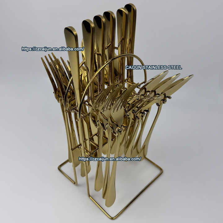 طقم أدوات مائدة 24 في جودة عالية لتناول العشاء