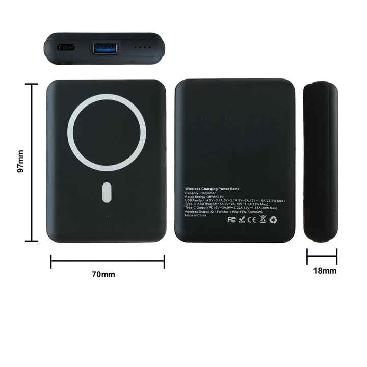 Magnetic portable battery . بطارية محمولة مغناطيسية