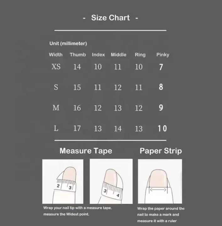 Thick and Hard Artificial Fingernails- أظافر صناعية سميكة