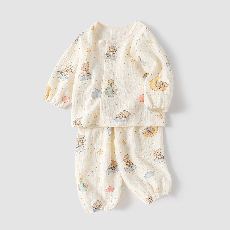 بدلات نوم  اطفال كم طويل