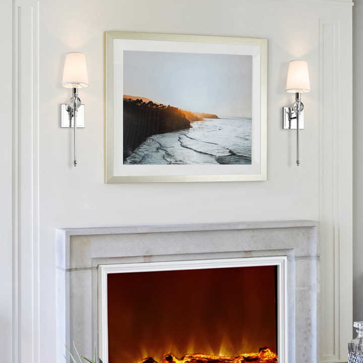 Lamps Interior Fabric Wall Lights for Home Indoor 