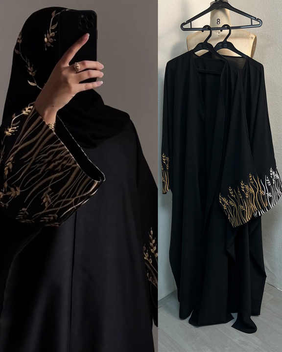 عباية سودا فاشون