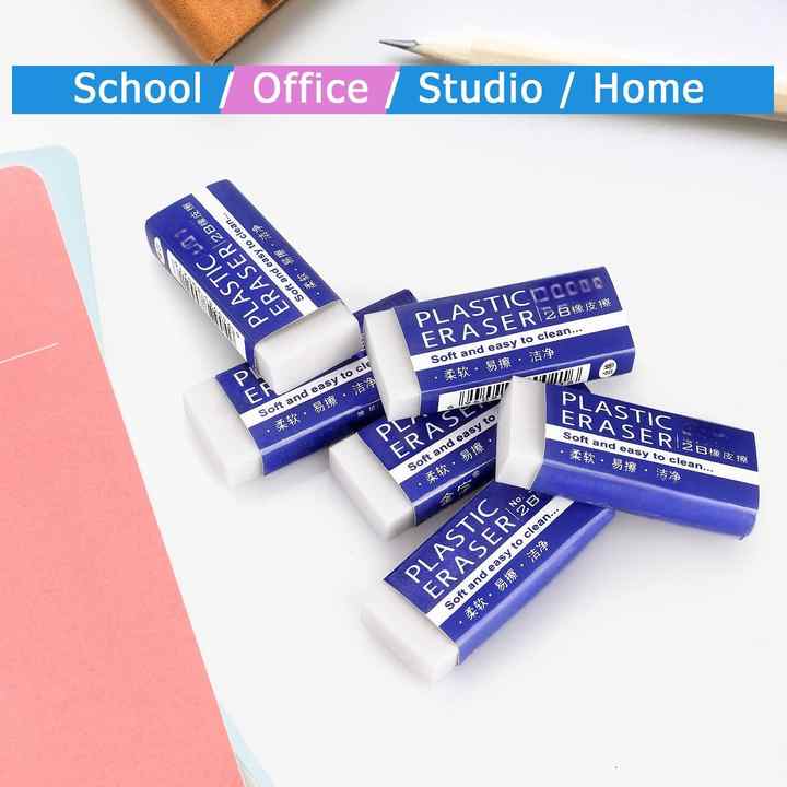 BTS مدرسة PVC القرطاسية 2B ممحاة قلم . BTS School PVC Stationery 2B Pencil Eraser Plastic