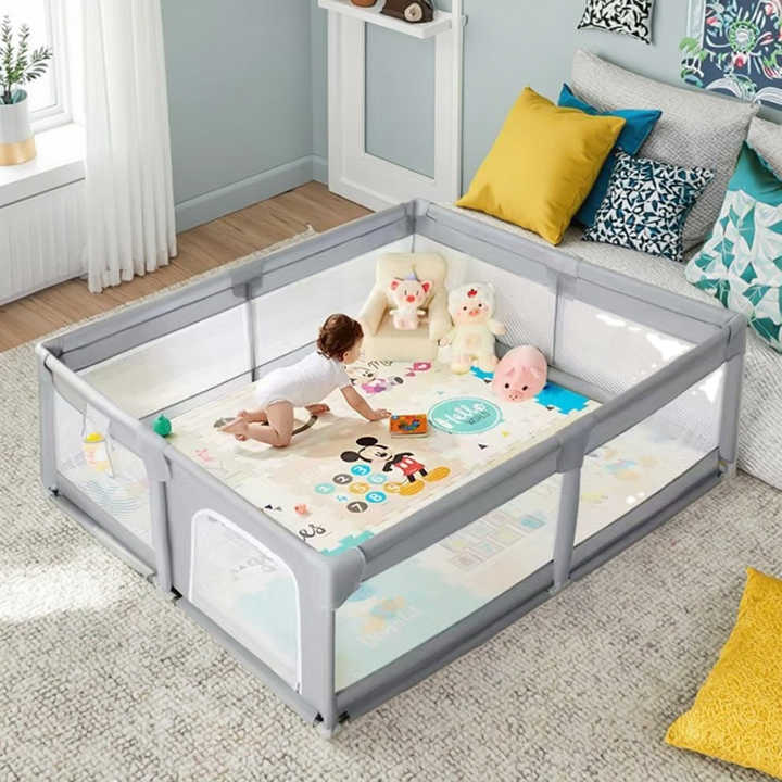 Direct from the manufacturer, safe and foldable toddler playpens. 