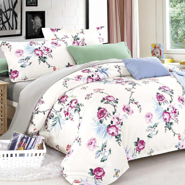 مجموعة مفارش أسِرة منزلية من ثلاث قطع طقم . Home Textiles 3 Pieces Bedding Set Duvet Cover Set Og