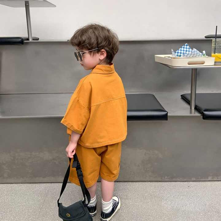 Boys' shorts, two-piece summer set 