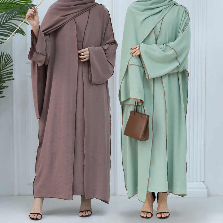 Colorful abayas for women 