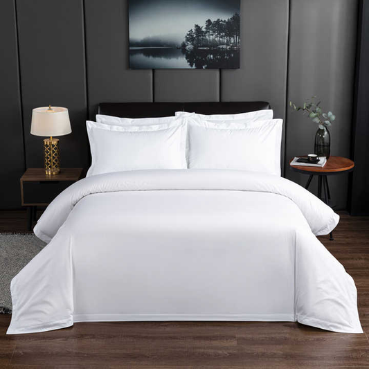 Sateen Cotton Bedding Set, Luxury Hotel Bedspread 