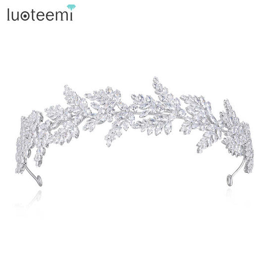 مجوهرات  اطواق شعر لزفاف