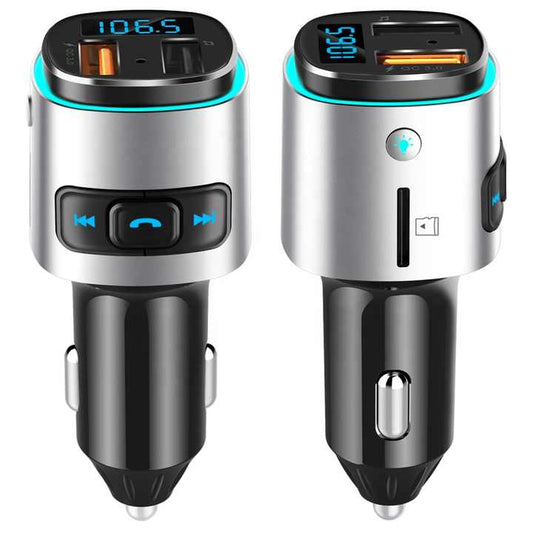 Best Bluetooth Car Kit with Wireless Car Charger MP3. 