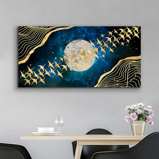 لوحات قماشية تُجسد الحياة البعيدة لوحات جدارية رذاذية تجريدية تُستخدم لتزيين غرفة المعيشة ديكور