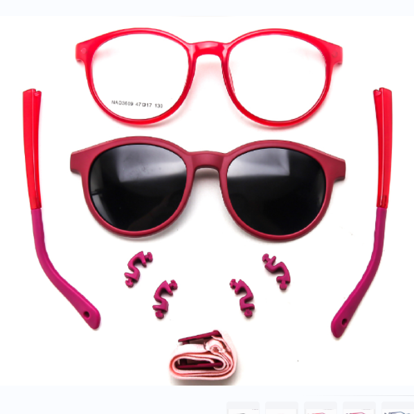 Soft Silicon Kids Flexible -نظارات أطفال