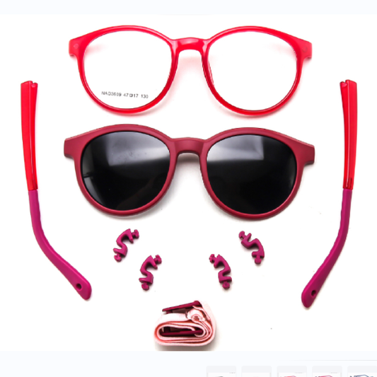 Soft Silicon Kids Flexible -نظارات أطفال