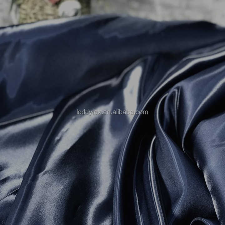 Hot Selling Luxury Shiny Metallic-Liquid Satin Fabric 