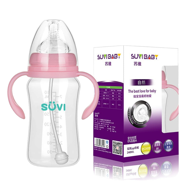 High Quality BPA Free PP Baby Feeding-مجموعة زجاجات تغذية