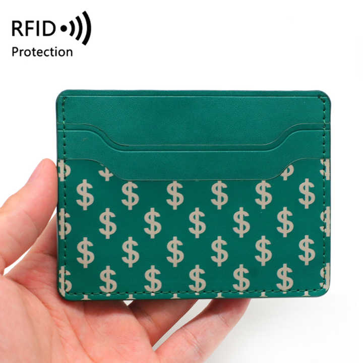 Luxury wholesale credit card holder with custom logo. 
