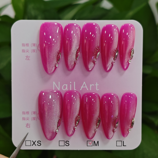 long artificial nails 