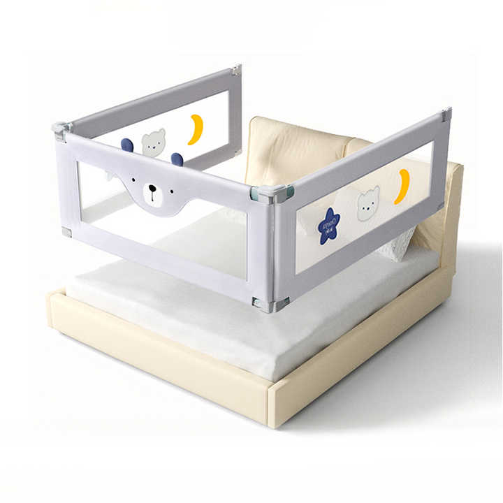 Adjustable Height Iron Bed Rails for Infants 