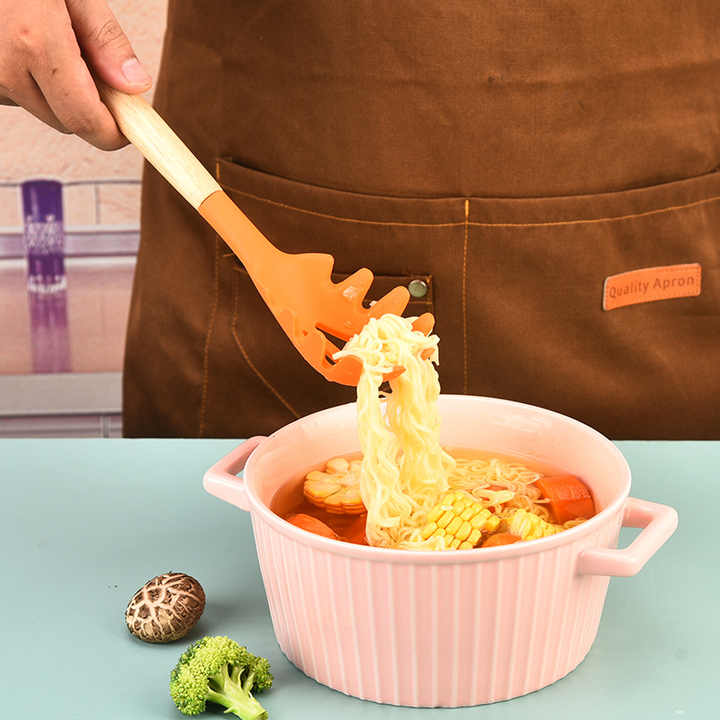 طقم أدوات مطبخ سيليكون مكون من 12 قطعة