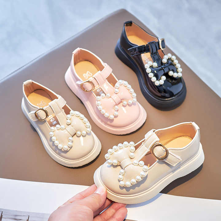 Girls flat shoes princess shoes 