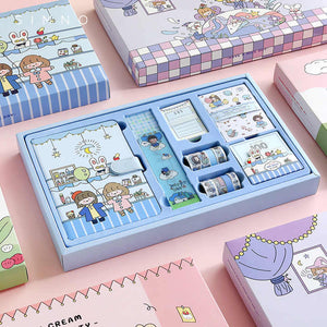 Notebook with Magnetic Buckle for Girls, Heart Shaped 