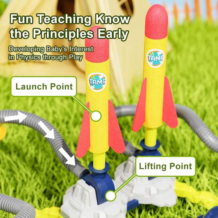 Mini Rockets Custom Outdoor Toy for Kids. 