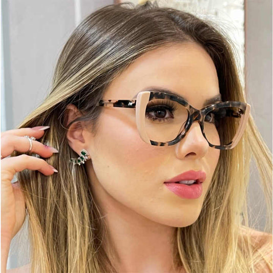 TR90 النساء مكافحة نظارات الضوء الأزرق الإناث مخصص شعار الجملة الألعاب نظارات مكافحة الأزرق ضوء حجبTR90 Women Anti Blue Light Glasses Female Custom Logo Wholesale Gaming Glasses Anti Blue Light Blocking