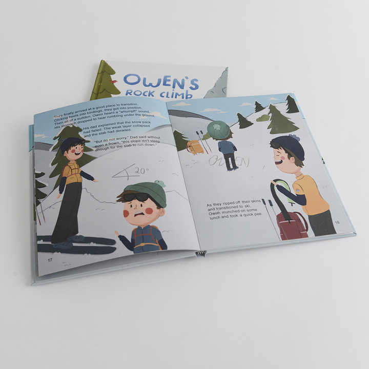 High-quality hardcover children's book printing