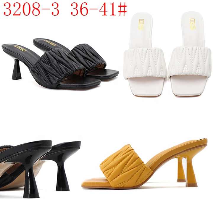 Classic women's solid rubber heel 