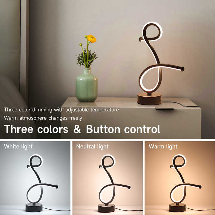 Touch-activated portable lights 