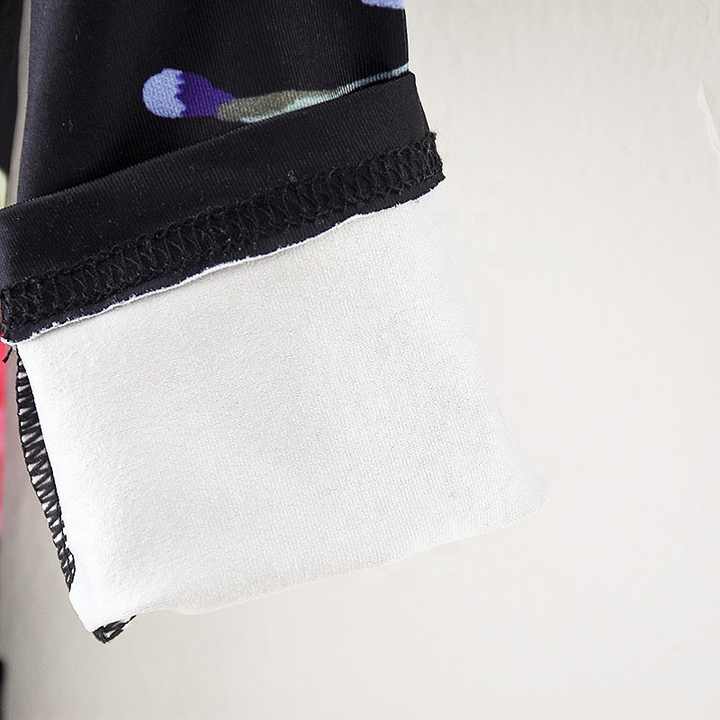 Elegant black dress with a fashion design, matching clothes for women and mothers 