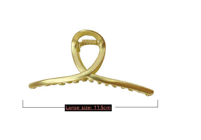 Fashionable gold plated hair pins 