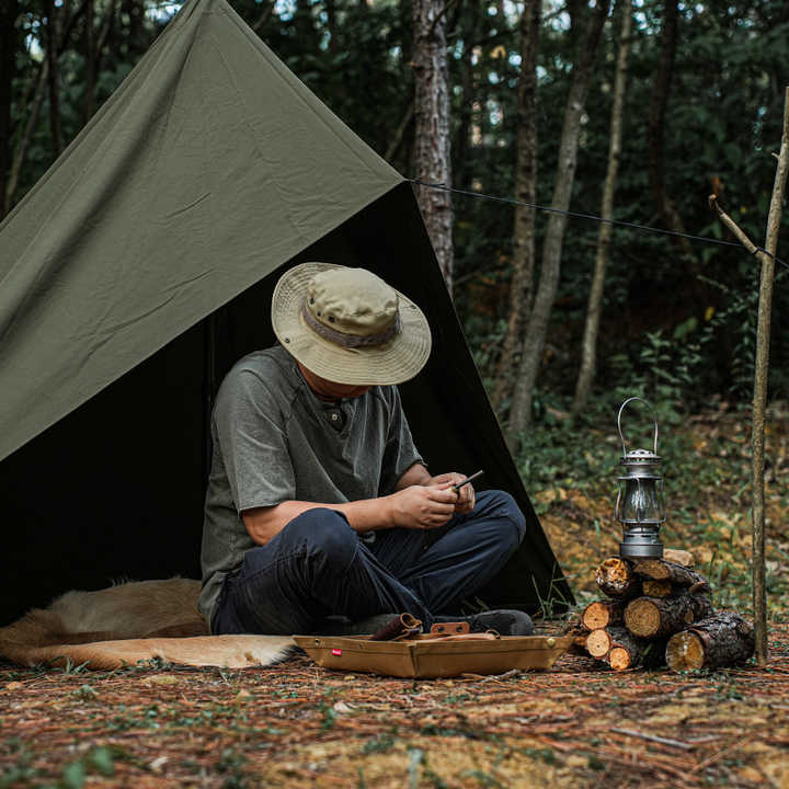 Camping Picnic Basket Storage Tray Folding Tray Waterproof Storage Board