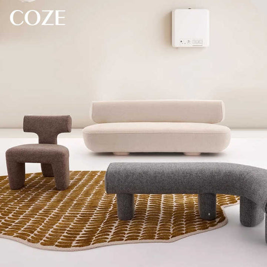 Luxury High-end Art Living Room Irregular Carpet Sofa Coffee Table Blanket Handmade Irregular Bedside Custom Rug 