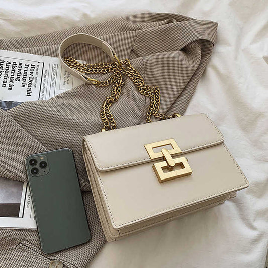 حقيبة كتف أنيقة للنساء بتصميم شعبي