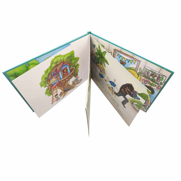 Coloring and story books for children 