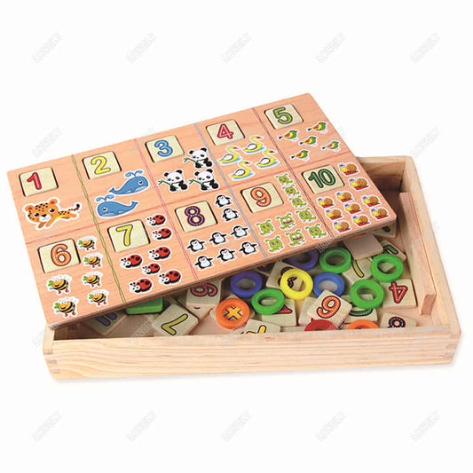 Wooden educational games 