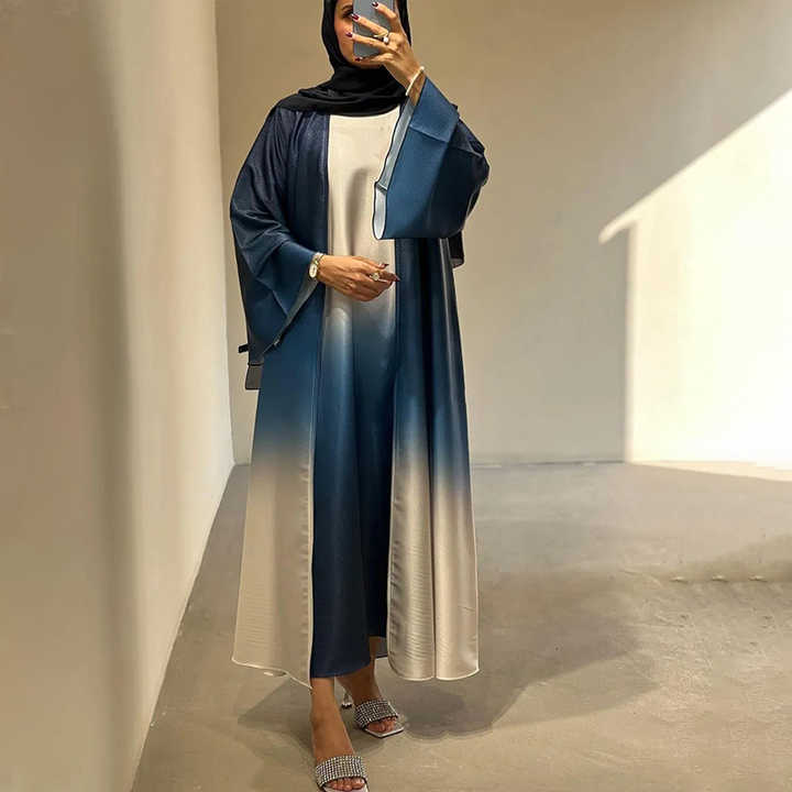 عباية ملونة اومبير