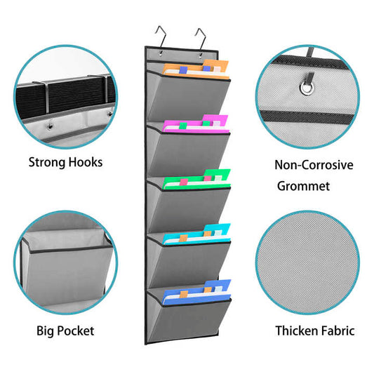 Wall Mounted Hanging Mail Organizer-منظم أوراق العودة