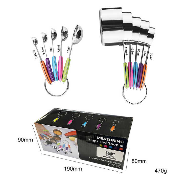 Baking molds and tools measuring spoons