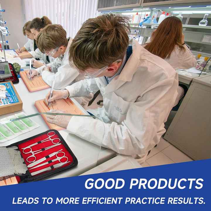 Popular good quality silicone suture set for medical. 