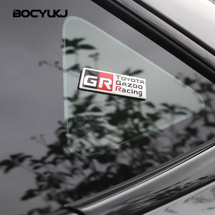 GR Car Steering Wheel Decoration Sticker Decal . GR ملصق ملصق تزيين عجلة القيادة للسيارة
