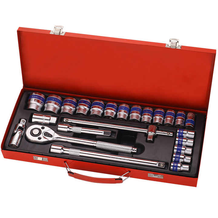 Professional Home Repair &amp; Maintenance Tool Set High Quality Chrome Vanadium Steel Sleeves 