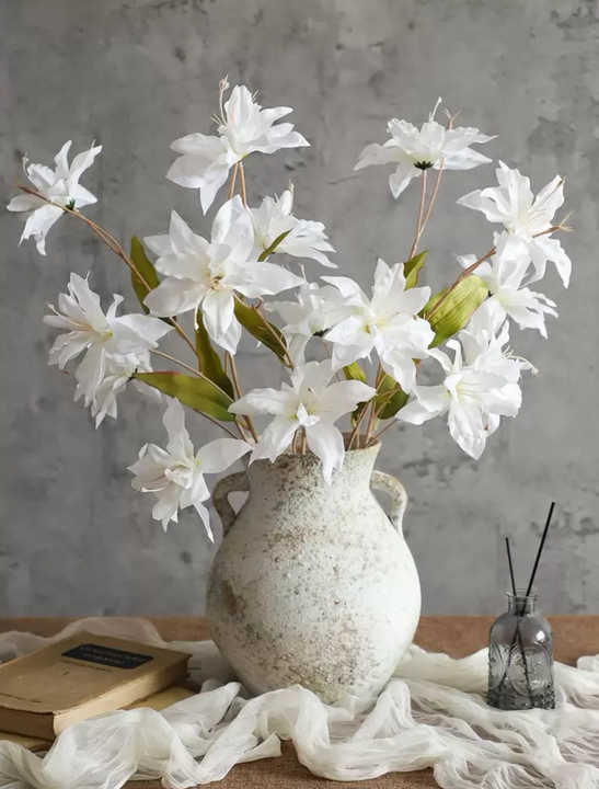 Head Simulation Lily Artificial-زهرة زنبق اصطناعية