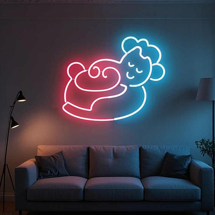 neon light frame