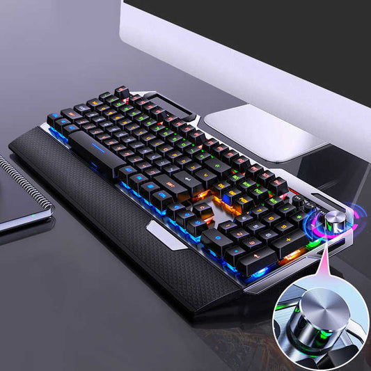 mechanical gaming keyboard . لوحة مفاتيح ألعاب ميكانيكية
