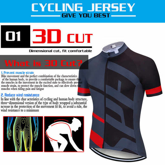 قميص رجالي لركوب الدراجات